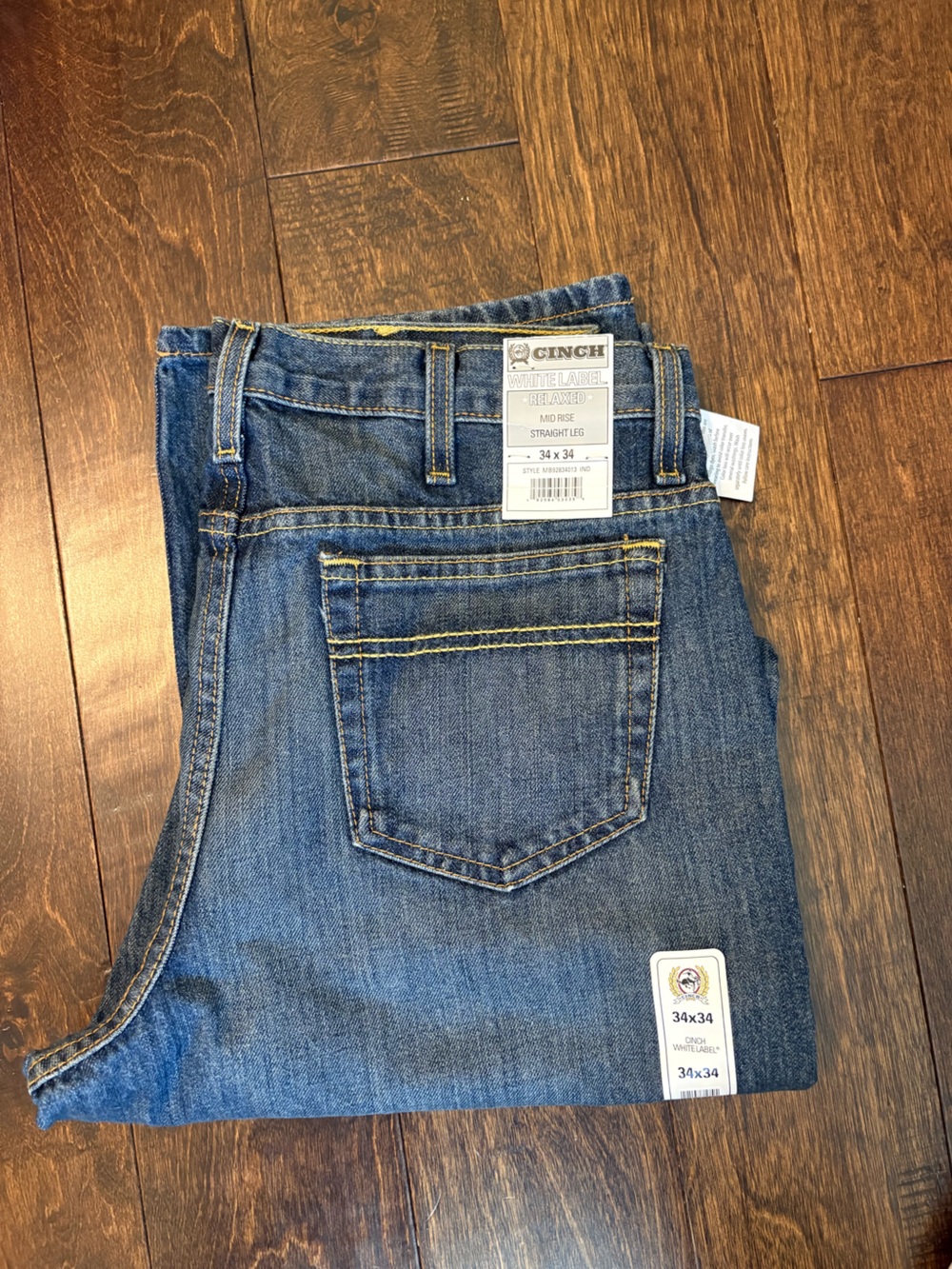 Cinch Men's Relaxed Jeans White Label